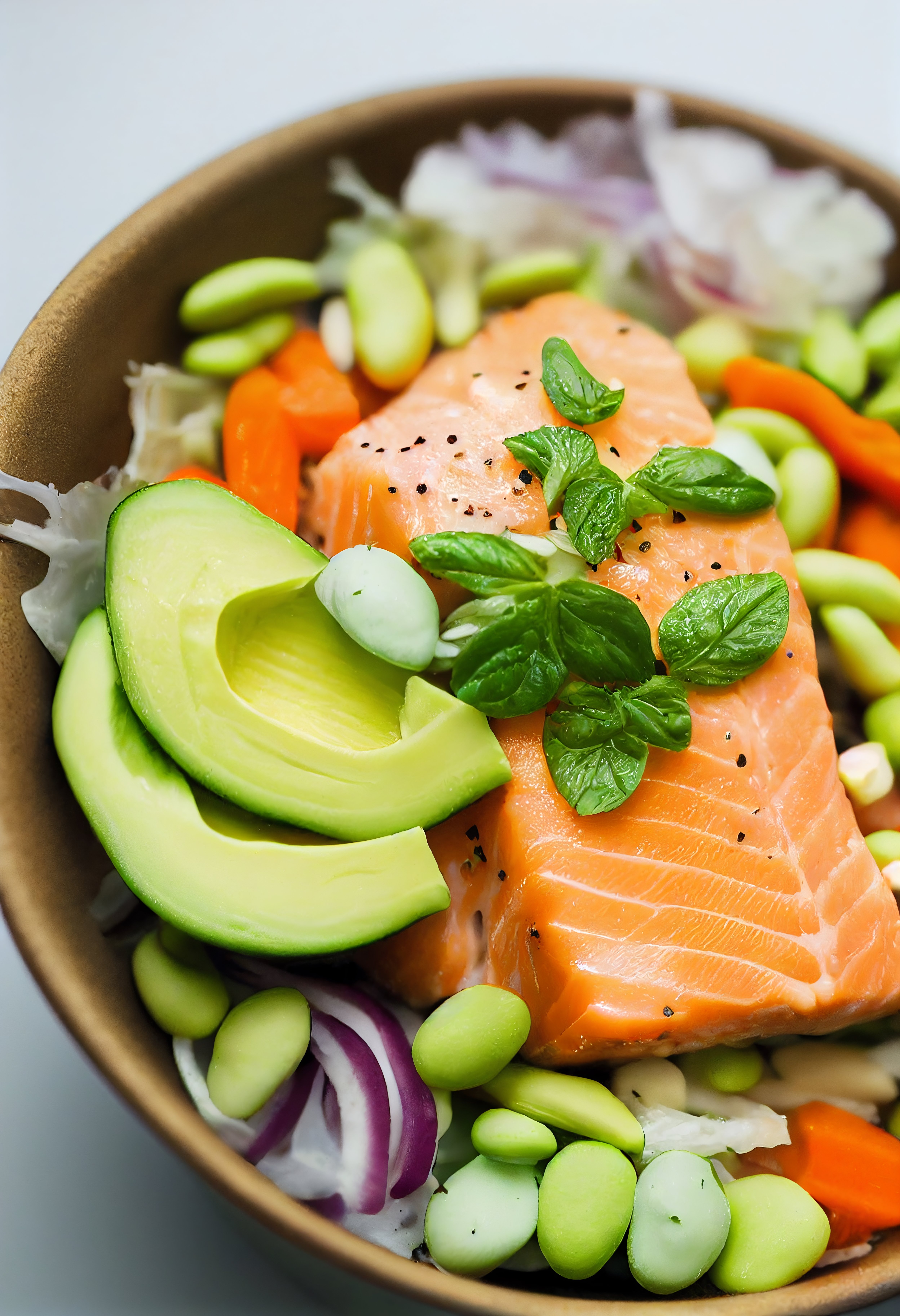 サーモンサラダ