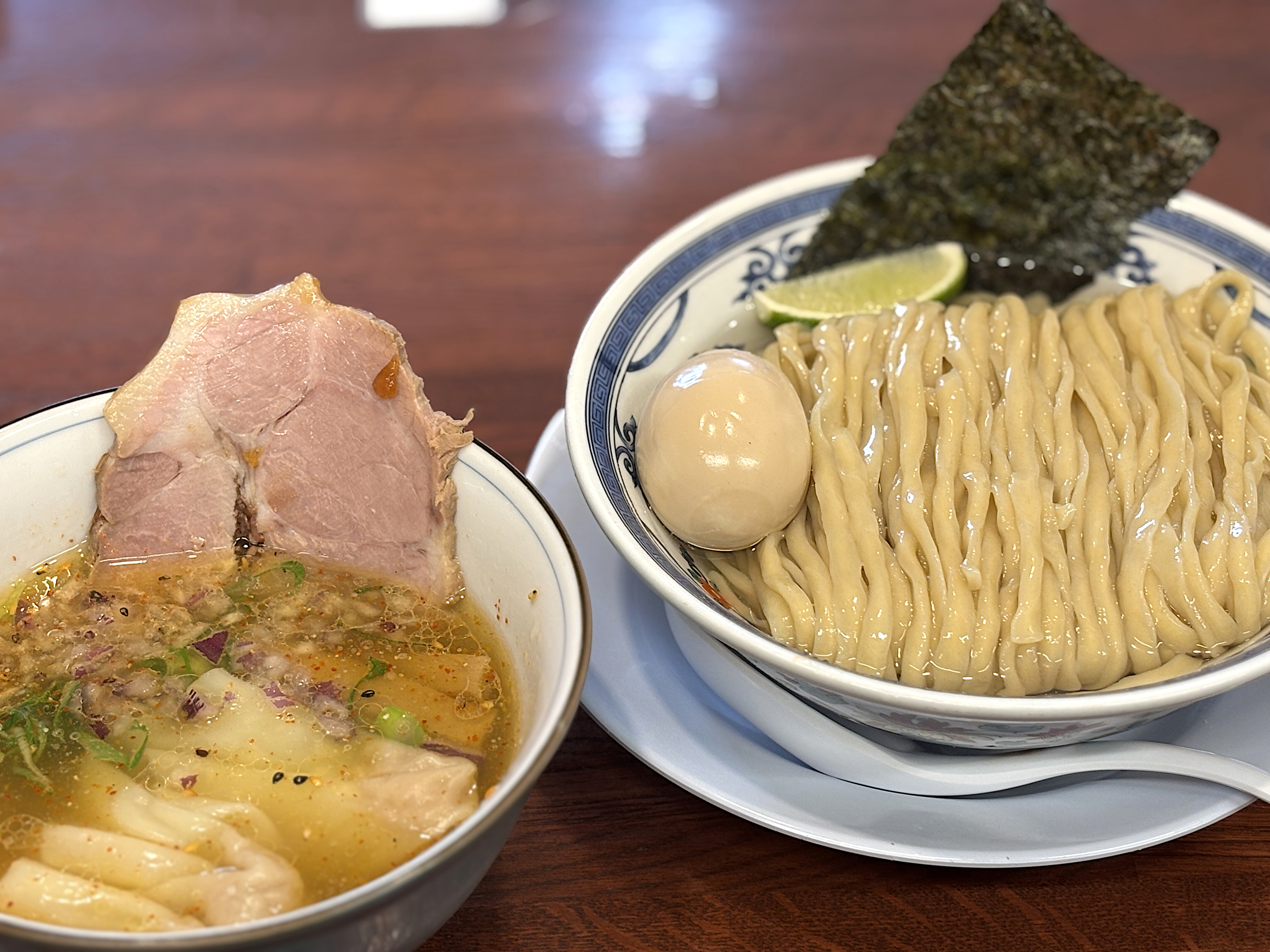 麺線の整ったつけ麺