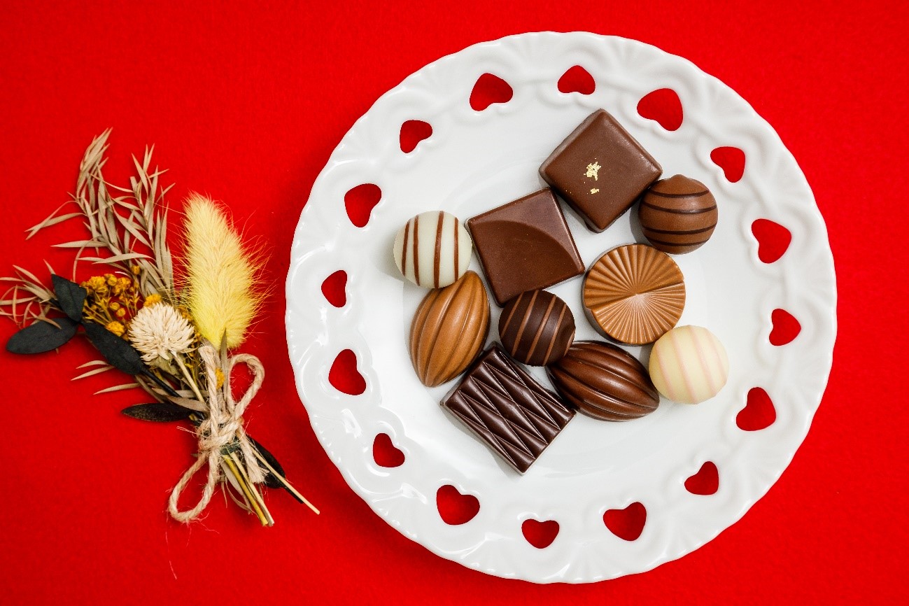 バレンタインのチョコレート輸入物流